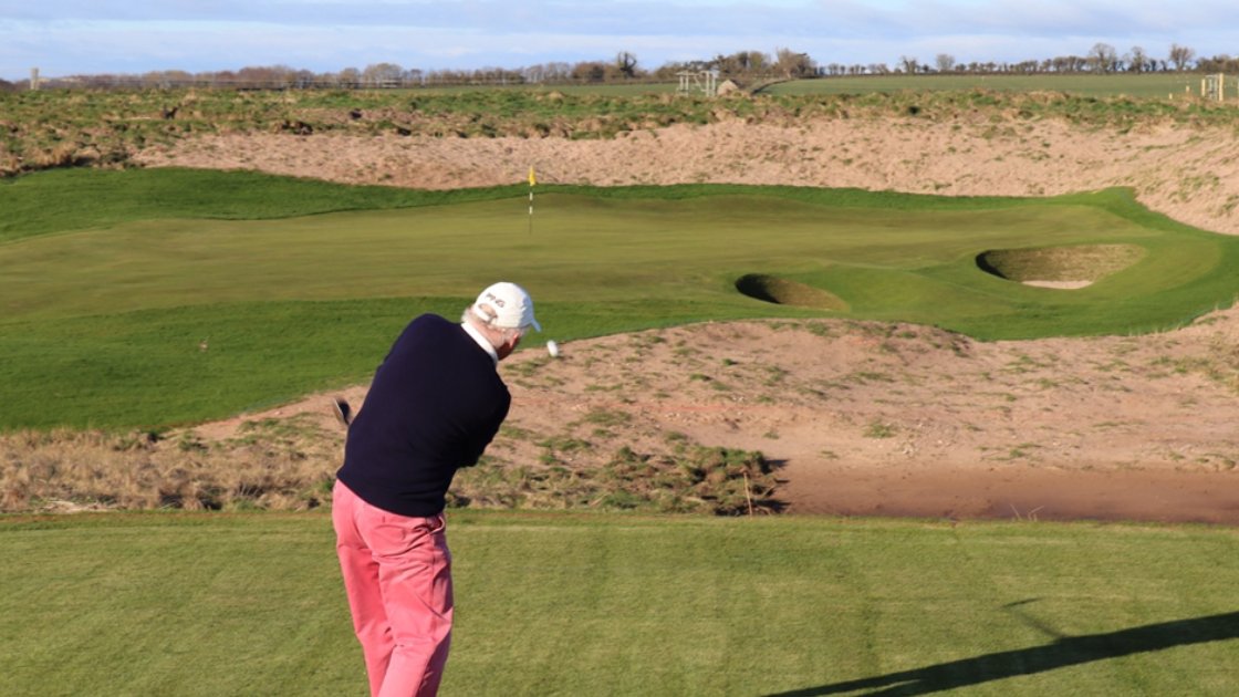 Your Golf Marketing Client, Goswick Links new 7th hole